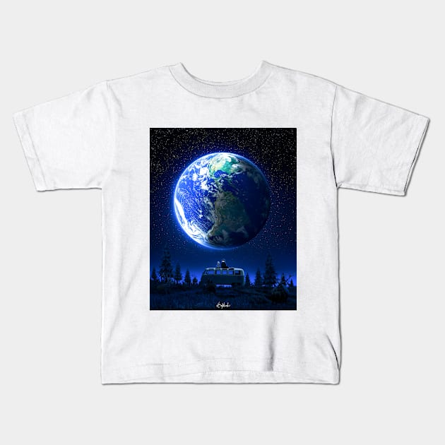 Serenity Kids T-Shirt by ArijitWorks